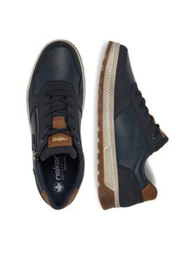 Rieker Sneakersy 37029-16 Granatowy