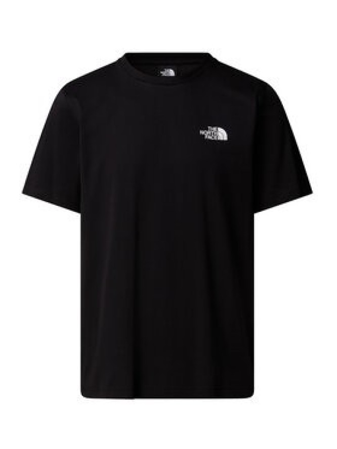 The North Face T-Shirt Vertical NF0A8EE7 Czarny Regular Fit