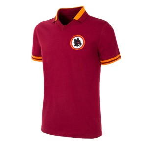 Koszulka retro piłkarska dla dorosłych - AS Roma 1978-79 - Czerwona