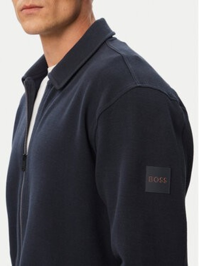 BOSS Kurtka przejściowa Bend 50565604 Granatowy Regular Fit
