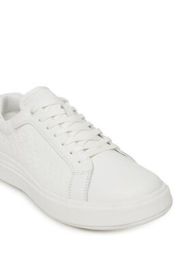 Calvin Klein Sneakersy Chunky Low Top Lace Up Mono HM0HM01970 Biały