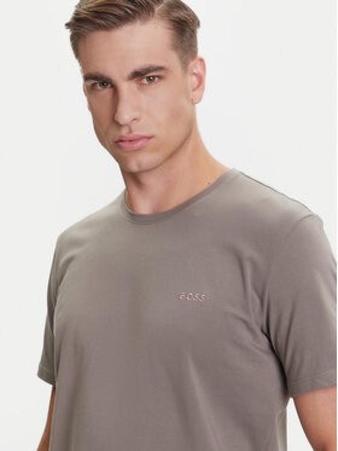 BOSS T-Shirt Mix&Match 50515312 Brązowy Regular Fit