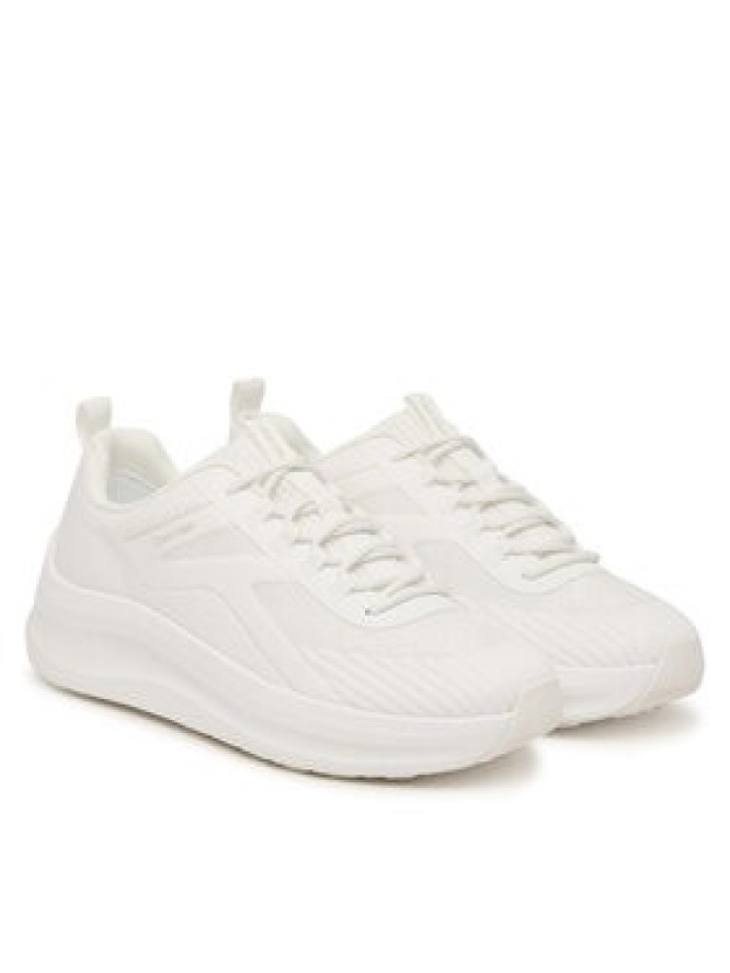 Calvin Klein Sneakersy Andrea - Chunky Ck Stripe Runner Trainers HM0HM02158 Biały