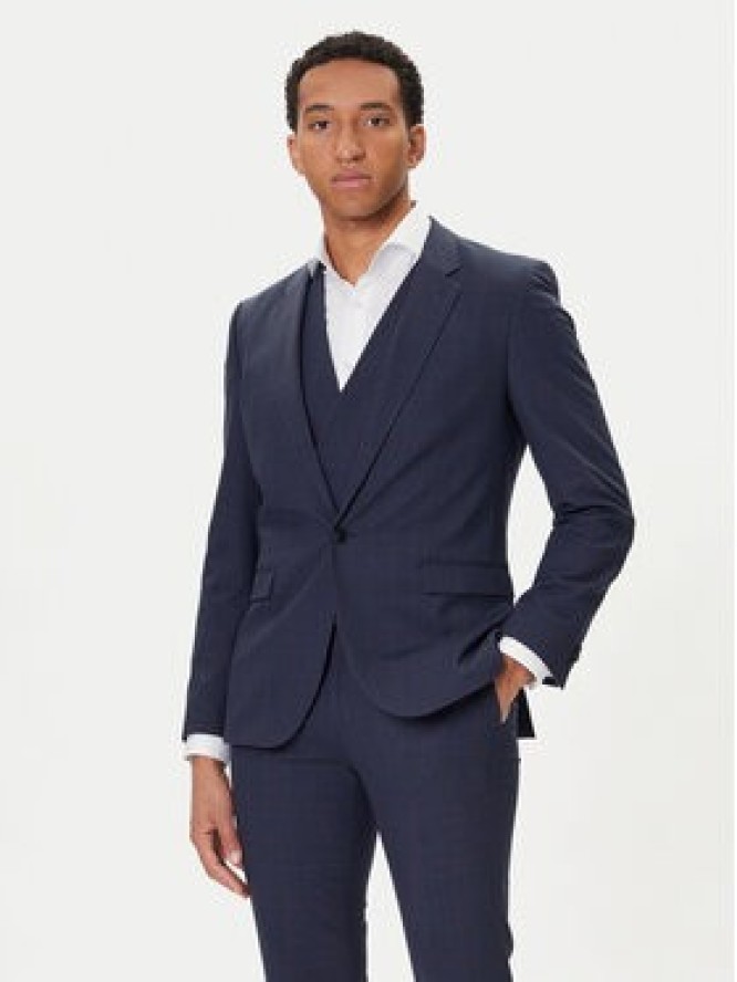 HUGO Garnitur Arti/Hesten242V1X 50547314 Granatowy Extra Slim Fit