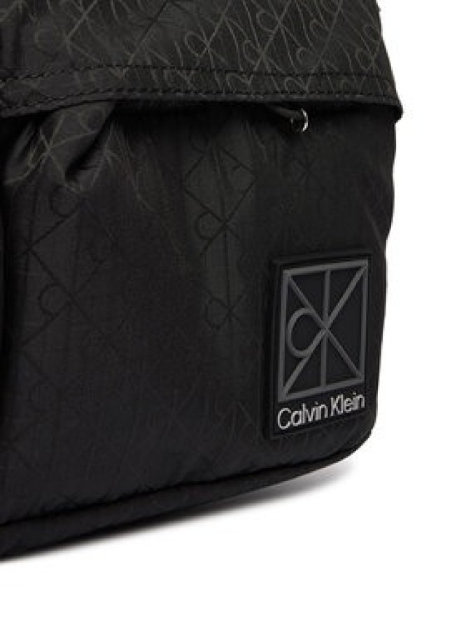 Calvin Klein Nerka Utility Emblem Sling Waistbag LV04D3341G Czarny