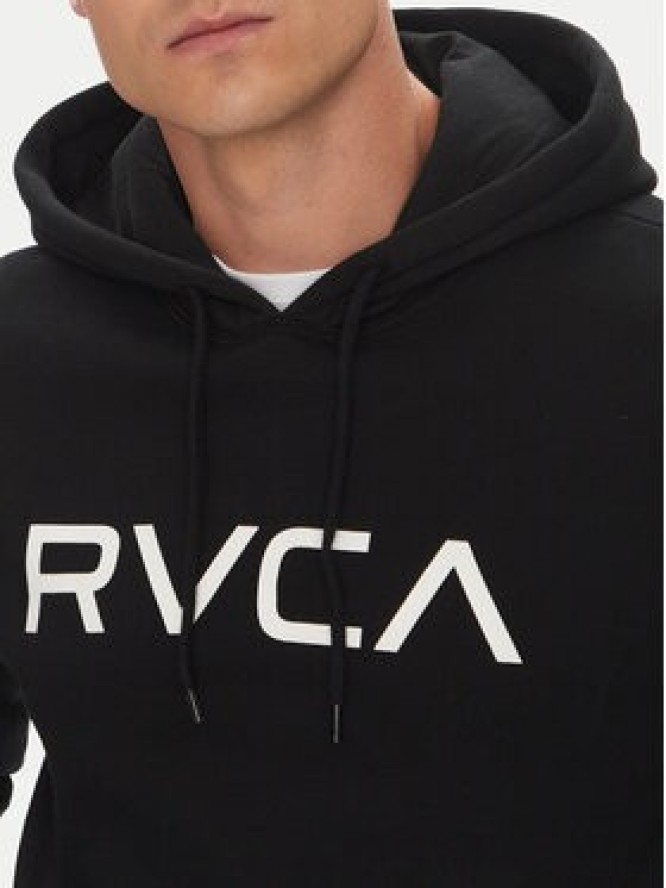 RVCA Bluza AVYSF00223 Czarny Regular Fit