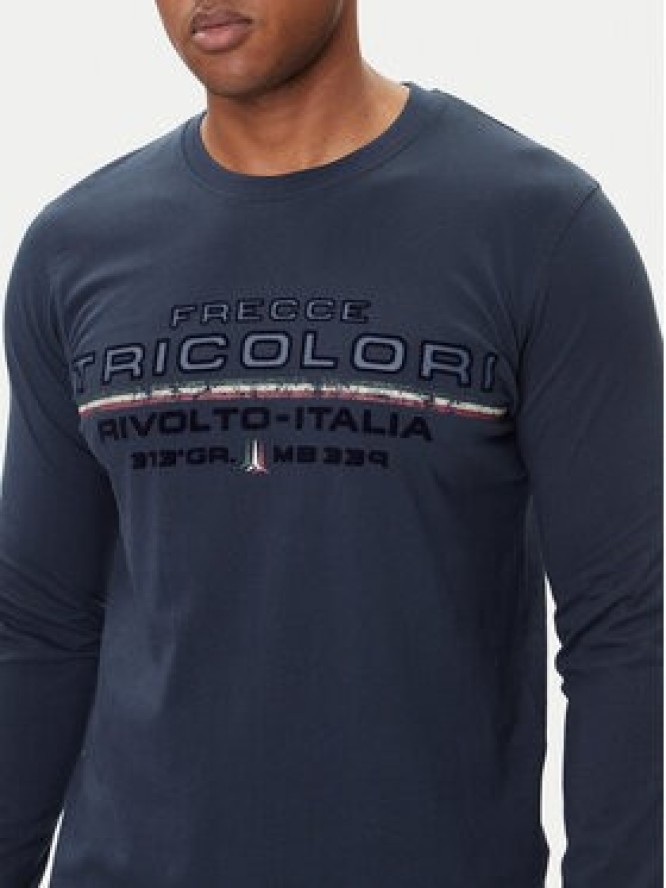 Aeronautica Militare Longsleeve 252TS2474UJ00641 Granatowy Regular Fit