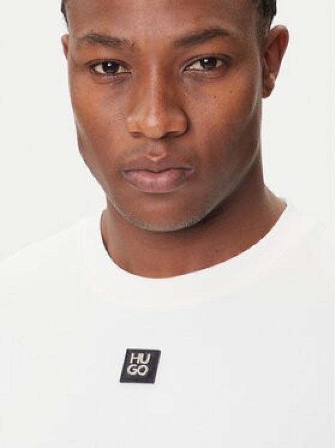 HUGO T-Shirt Dalile 50505201 Beżowy Regular Fit