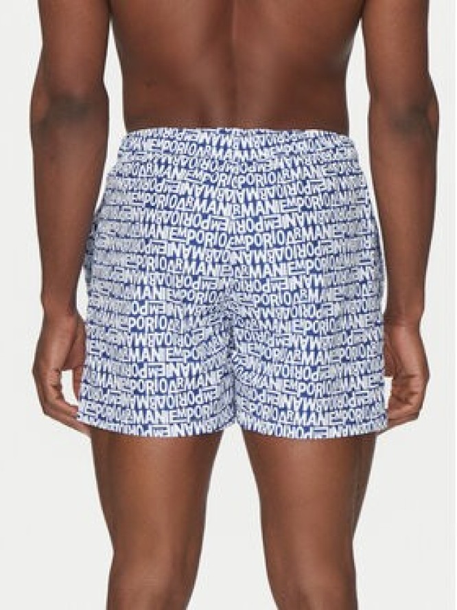 Emporio Armani Underwear Szorty kąpielowe EM000583 AF12343 FB164 Niebieski Regular Fit