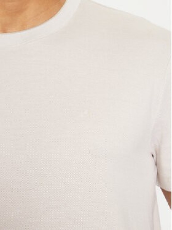 Calvin Klein T-Shirt K10K114166 Beżowy Regular Fit