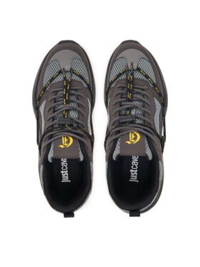 Just Cavalli Sneakersy 80QA3SV2 ZSE47 Szary