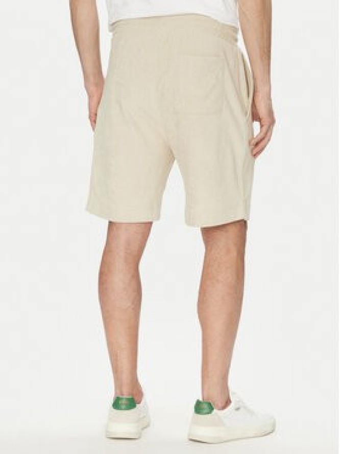 BOSS Szorty sportowe 50539868 Beżowy Regular Fit