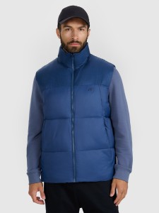 4F Bezrękawnik puchowy z wypełnieniem syntetycznym męski - granatowy L