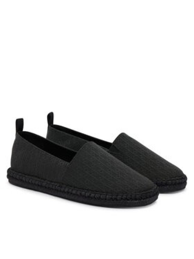 Calvin Klein Espadryle Espadrille Aop Cv HM0HM02231 Czarny