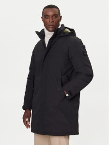 Tommy Hilfiger Kurtka zimowa MW0MW41362 Czarny Regular Fit