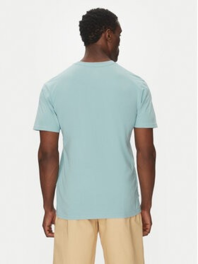 Quiksilver T-Shirt EQYZT08062 Błękitny Regular Fit