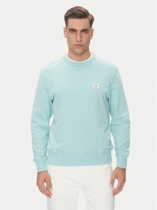 Calvin Klein Jeans Bluza J30J327115 Błękitny Regular Fit