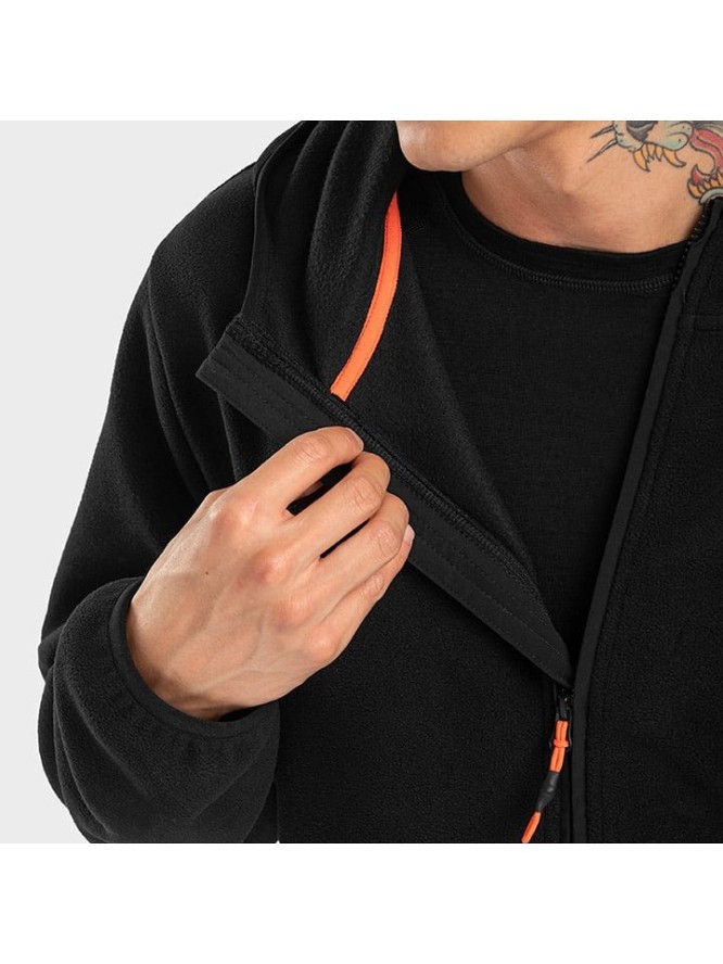 Siroko Bluza polarowa "Avoriaz" w kolorze czarnym rozmiar: XS