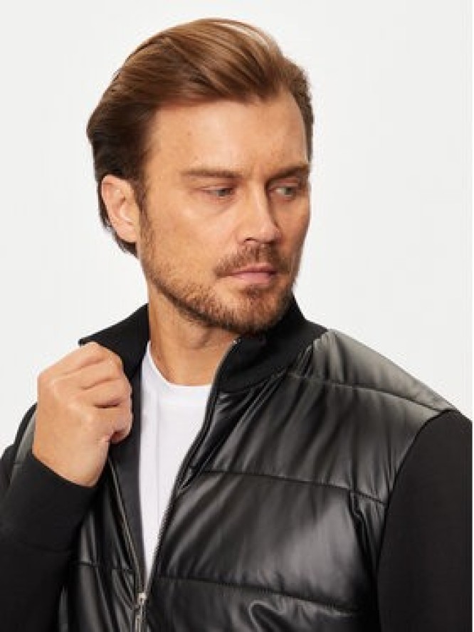 KARL LAGERFELD Kurtka bomber 505065 544565 Czarny Regular Fit