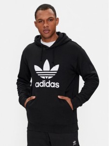 adidas Bluza adicolor Classics Trefoil IM4489 Czarny Regular Fit