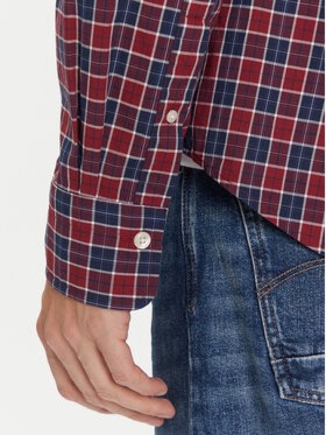 Gant Koszula 3250213 Bordowy Regular Fit