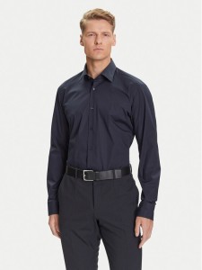 BOSS Koszula H-Joe 50545075 Granatowy Regular Fit