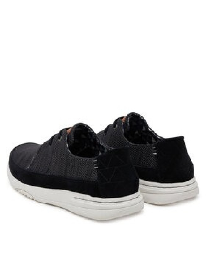 Clarks Sneakersy Easeway Lace 26181368 Czarny