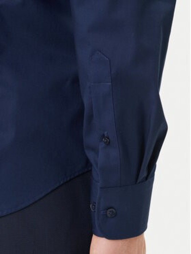 Tommy Hilfiger Koszula MW0MW43122 Granatowy Slim Fit