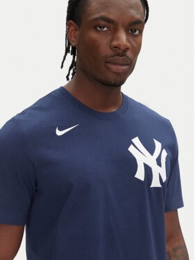 Nike T-Shirt N199-44B-NK-0U5 Granatowy Regular Fit