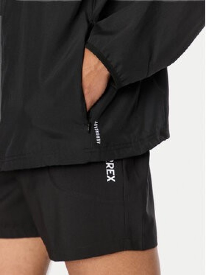 adidas Kurtka do biegania Run It IL7230 Czarny Regular Fit