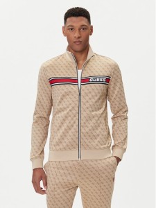 Guess Bluza Z2BQ06 K7122 Beżowy Regular Fit