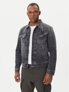 G-Star Raw Kurtka jeansowa D26919-D537 Szary Slim Fit