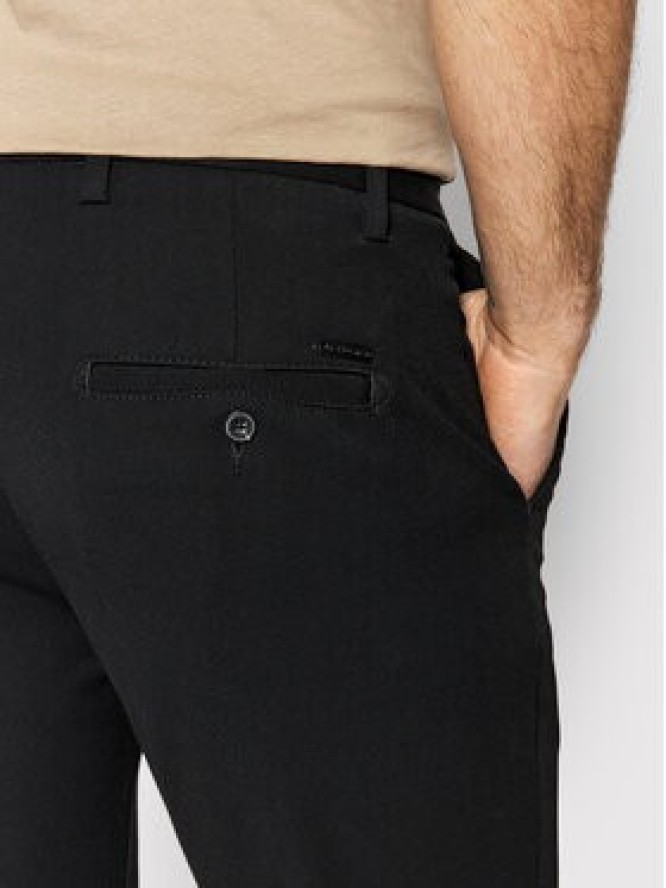Jack & Jones Spodnie materiałowe Marco 12159954 Czarny Slim Fit