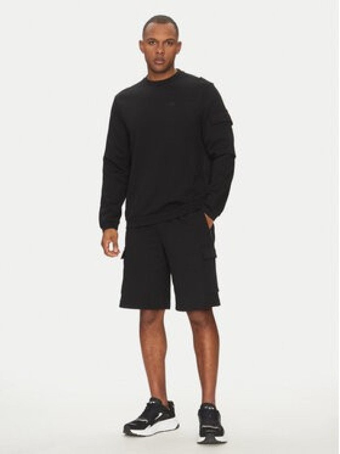 EA7 Emporio Armani Szorty sportowe 7M000326 AF12660 UC001 Czarny Regular Fit