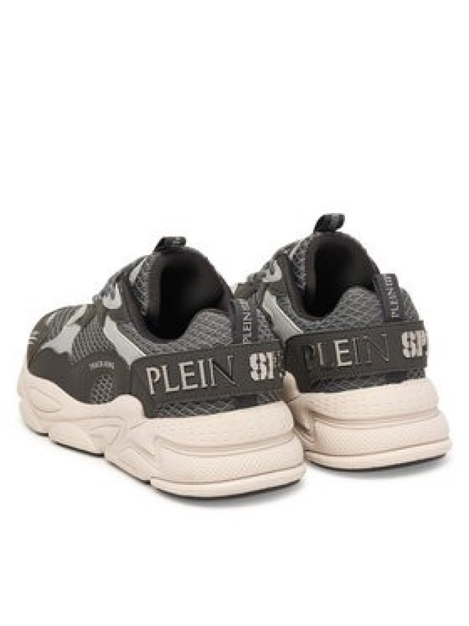Plein Sport Sneakersy FAES USC0800 STE003N Szary