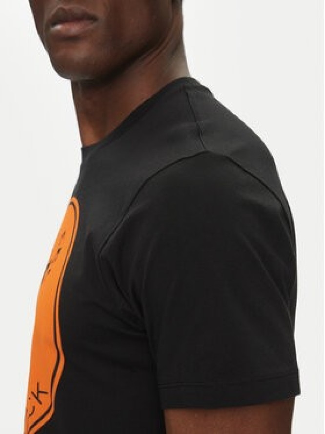 Save The Duck T-Shirt DT0825M BESY20 Czarny Regular Fit