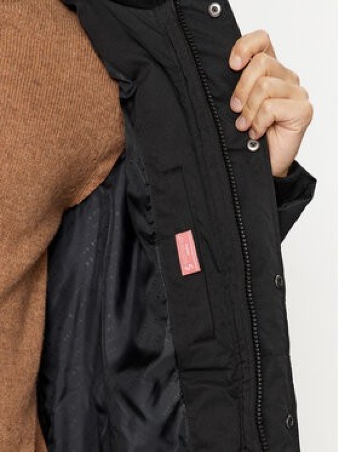 Pepe Jeans Kurtka zimowa Brad PM402846 Czarny Regular Fit