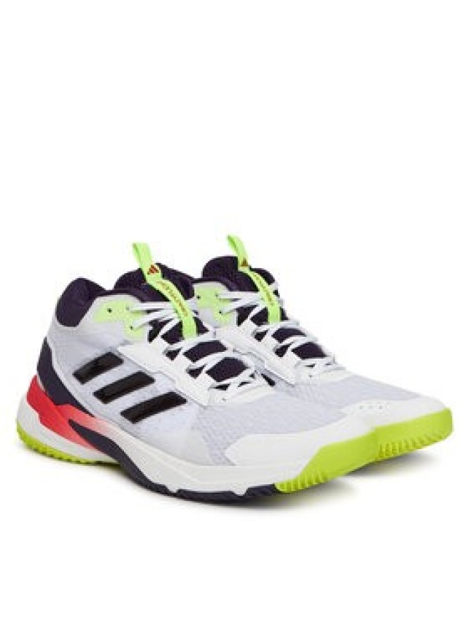 adidas Buty halowe Crazyflight 6 Mid HP7037 Biały