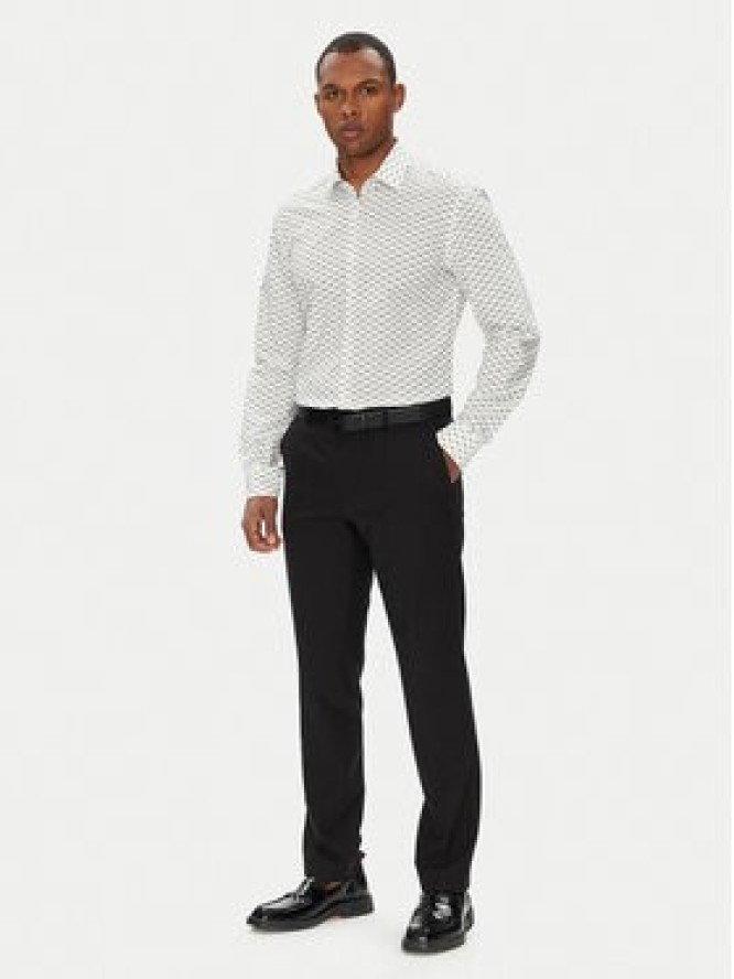 HUGO Koszula Kenno 50544929 Biały Slim Fit