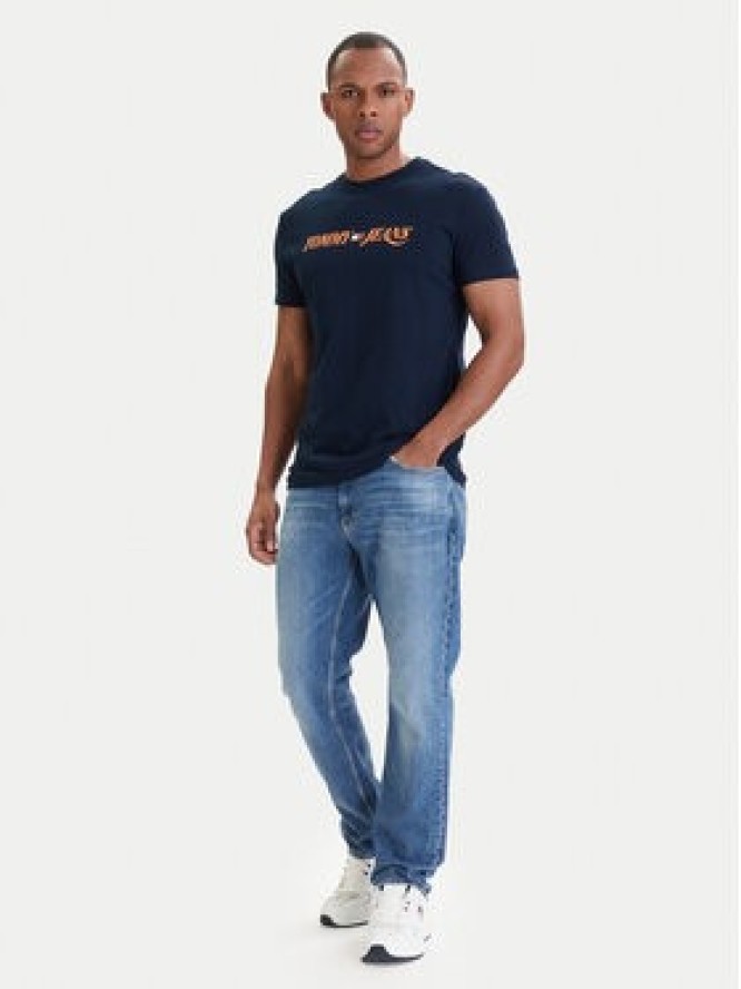 Tommy Jeans T-Shirt DM0DM22548 Granatowy Regular Fit