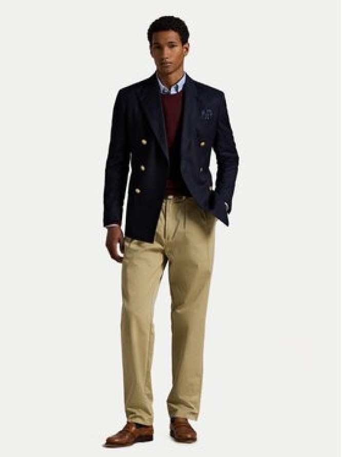 Polo Ralph Lauren Sweter 710974148008 Bordowy Regular Fit