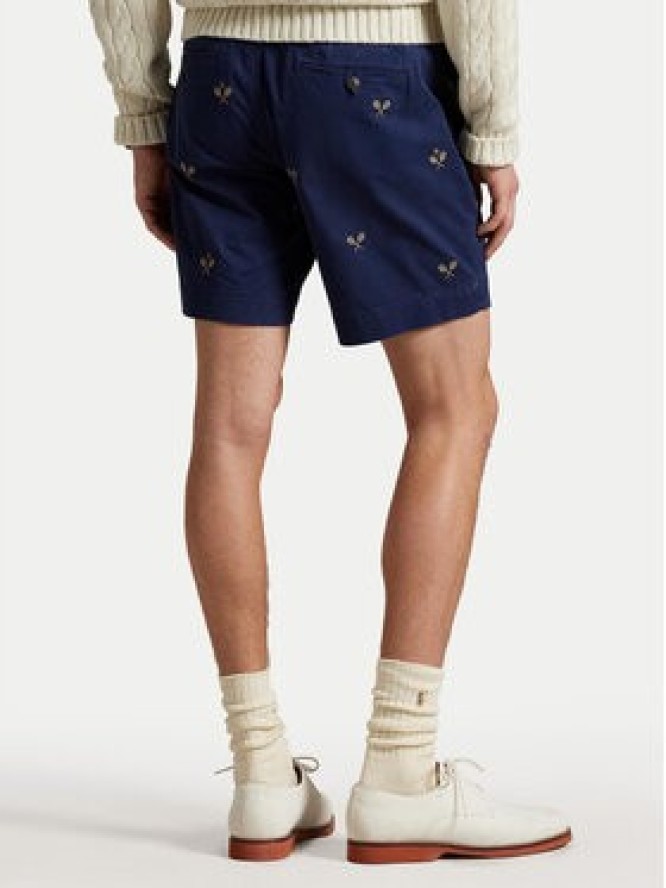 Polo Ralph Lauren Szorty materiałowe 710963496001 Granatowy Straight Fit