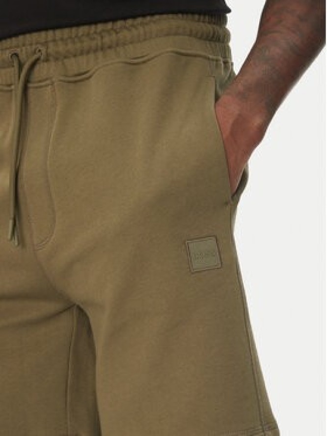 BOSS Szorty sportowe Sewalk 50511726 Zielony Regular Fit