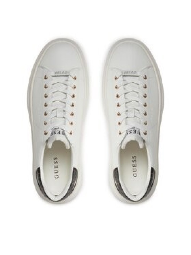 Guess Sneakersy Elba FMPVIB LEA12 Biały