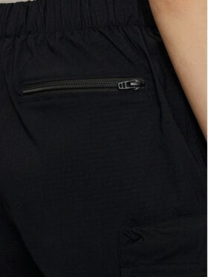 Rains Szorty sportowe Tomar Shorts 19310 Czarny Regular Fit