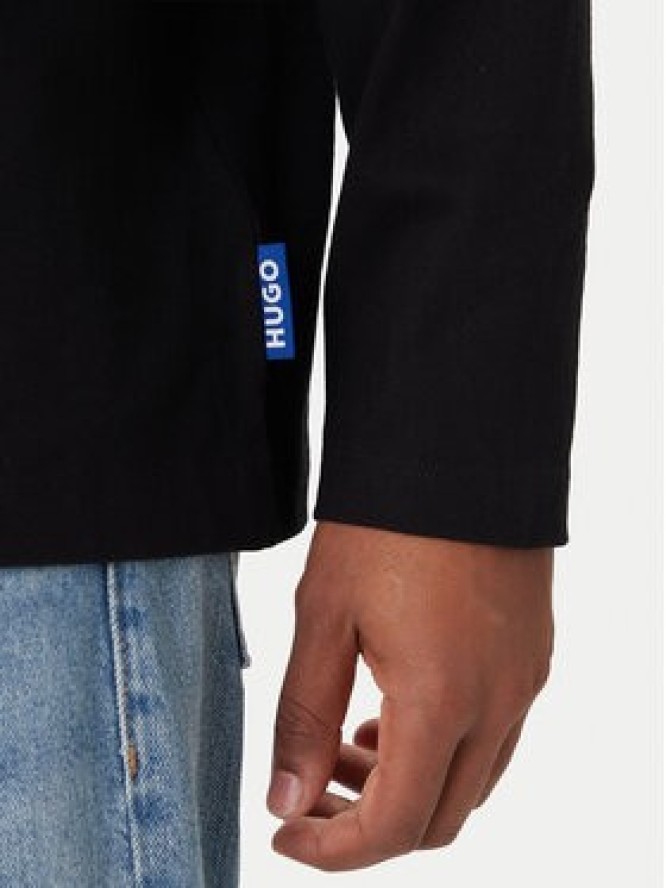 HUGO Longsleeve Nichaboso JJK 50554835 Czarny Relaxed Fit