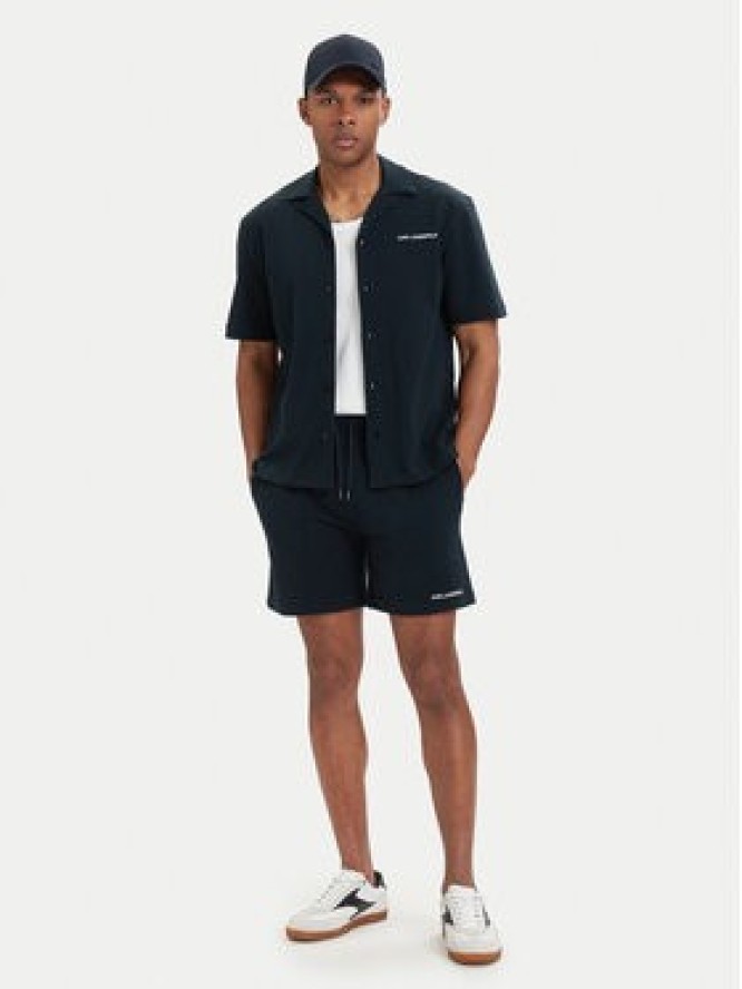 KARL LAGERFELD Szorty kąpielowe B2M46064 Granatowy Regular Fit