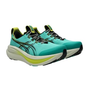 Buty do biegania ASICS Gel-Nimbus 28 TR Zielony/Niebieski