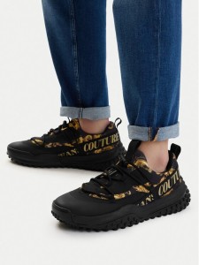 Versace Jeans Couture Sneakersy 80YA3SN2 Czarny