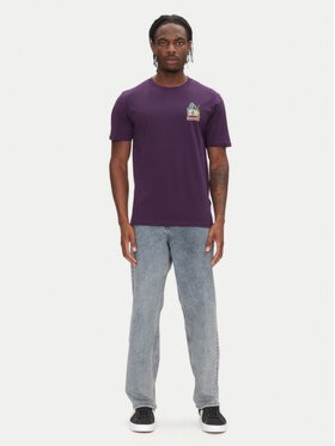 Volcom T-Shirt Catv A3512552 Fioletowy Classic Fit